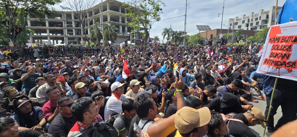 Demo Tolak Relokasi TNTN, Ini Pernyataan Tokoh Masyarakat Pelalawan