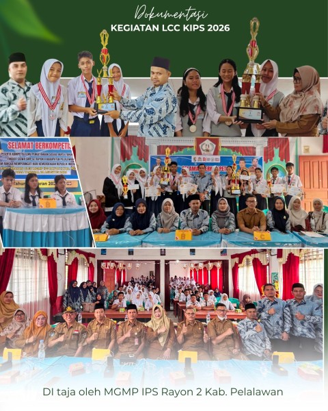 78 Siswa Adu Kecerdasan di KIPS IPS Rayon 2 Pelalawan, SMPS Anwar Karim Raih Juara I