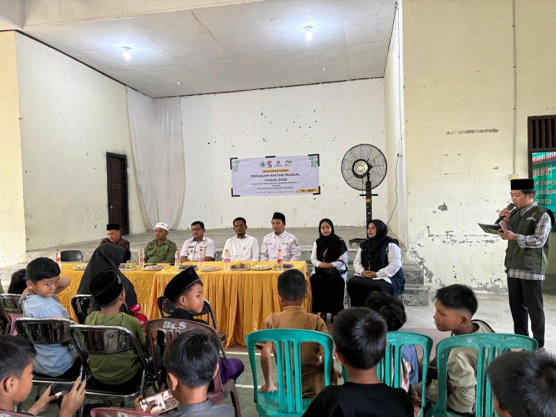 50 Anak Ikut Khitan Massal di Kerumutan, Keberhasilan Kerjasama Baznas Pelalawan Bersama Puskesmas