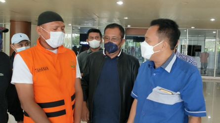 Terpidana Korupsi Inhutani IV Dijebloskan ke Lapas Pekanbaru