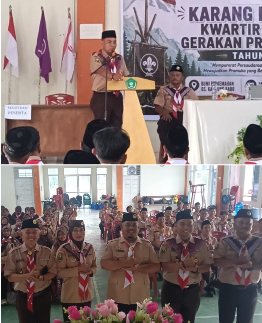 Cetak Pembina Berkualitas, Kwarran Ukui Gelar Karang Pamitran Perdana di Pelalawan