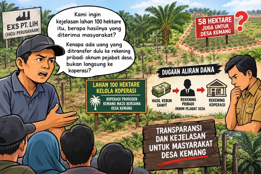 Lahan Eks PT LIH di Kemang Dipertanyakan, Muncul 58 Hektare di Luar Kebun 100 Hektare Koperasi