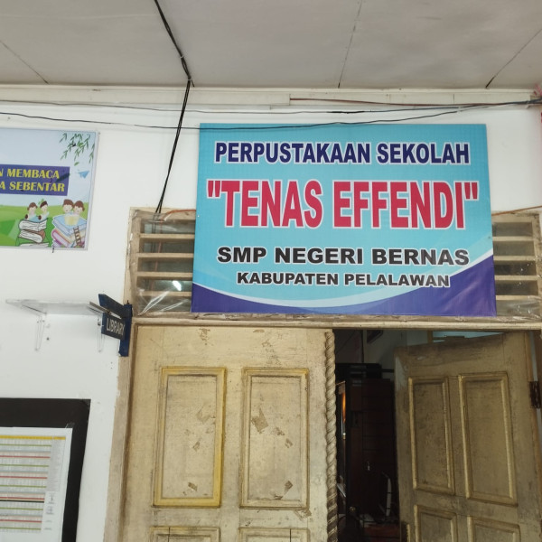 Perpustakaan Tenas Effendi Milik SMPN Bernas Kembangkan Perpustakaan Berbasis Digital