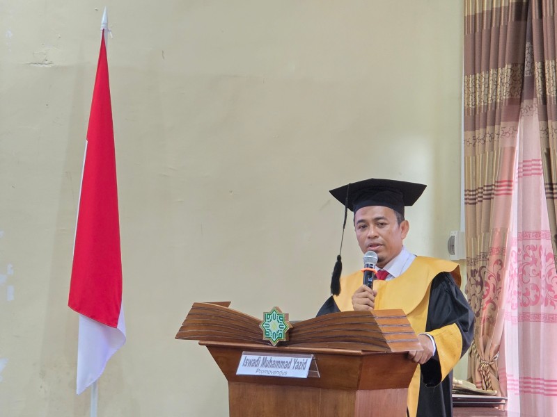 Iswadi Muhammad Yazid Raih Gelar Doktor ke-510 UIN Suska Riau, Teliti Konsep Mahar dalam Perspektif Wahbah Az-Zuhaili