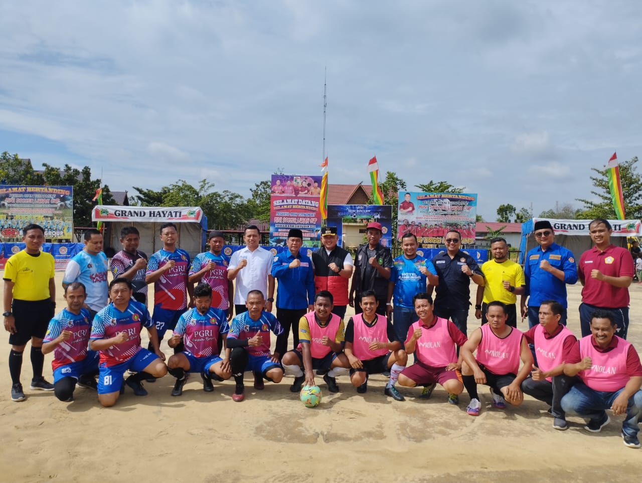 Peringatan Hari Sumpah Pemuda, Karang Taruna Kabupaten Pelalawan Gelar Mini Soccer