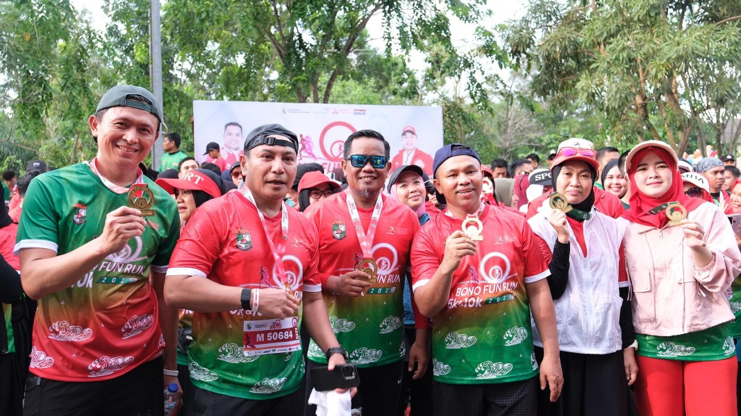 Didukung EMP, Gubri Lepas 4 Ribu Peserta Bono Fun Run 2025: Meriah, Sehat, dan Sarat Makna Lingkungan