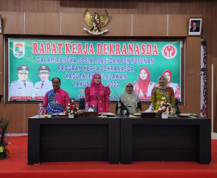 Dekranasda Pelalawan Gelar Rapat Kerja, Susun Program 2025–2030 untuk Majukan Produk Kerajinan dan UMKM Daerah