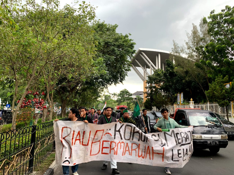 HMI Pekanbaru: Kejati Baru Harapan Baru, Tuntaskan Kasus Korupsi yang Ada di Provinsi Riau
