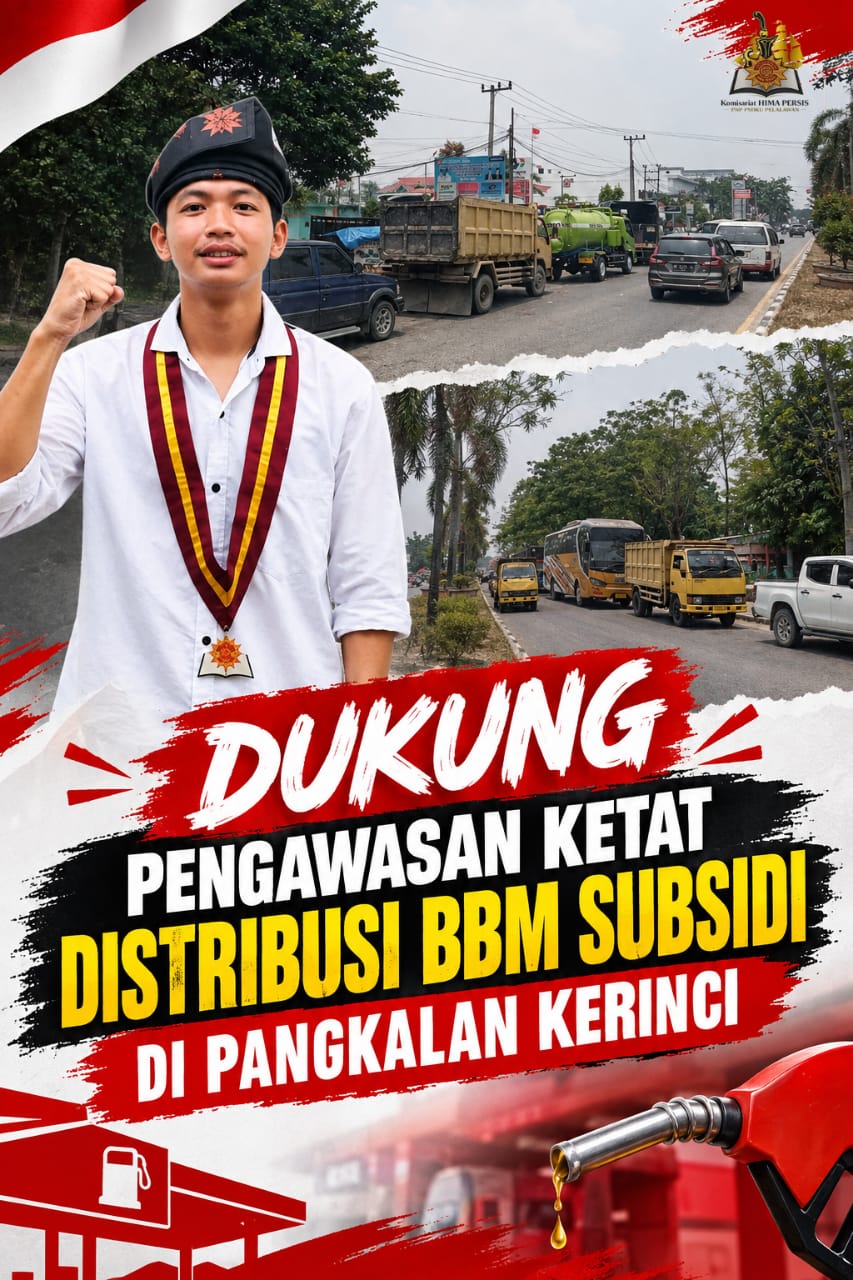 Antrean Bio Solar Mengular, Hima Persis Pelalawan Desak Pengawasan SPBU Diperketat, Beri Waktu 3x24 Jam