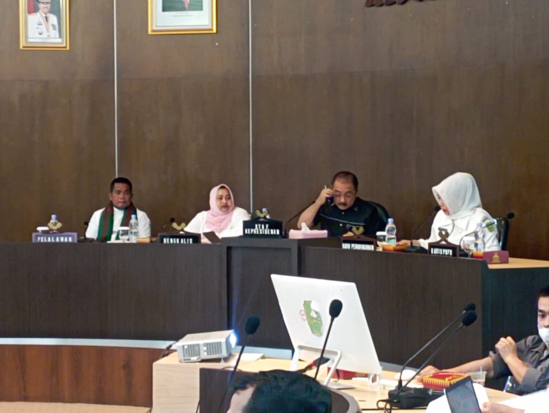 Rapat Dengan Staf Kantor Presiden, Bupati H Zukri: Pembangunan di Pelalawan Dapat di Percepat Pelaksanaanya