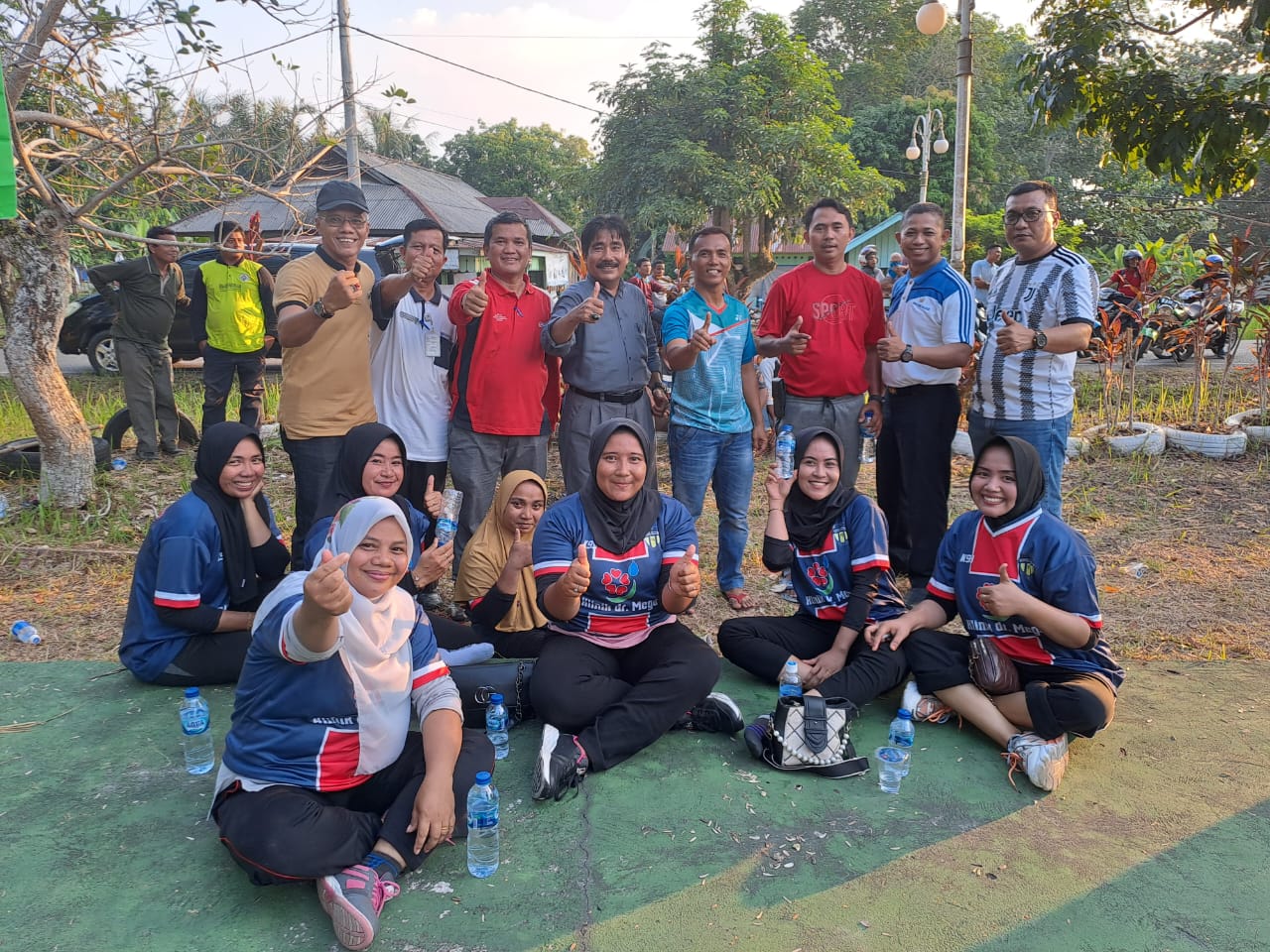 Tim Volly Ball Putri DPMPD Rohul Berhasil Meraih Juara Satu