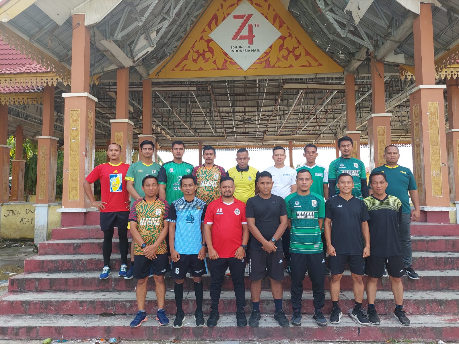 Askab PSSI Pelalawan Gelar Fitness Test Kepada Seluruh Referee di Kabupaten Pelalawan