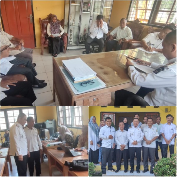 Pastikan Pelayanan Kembali Normal Pasca Libur Idul Fitri, Camat Teluk Meranti Sidak ke Kantor Lurah dan Desa