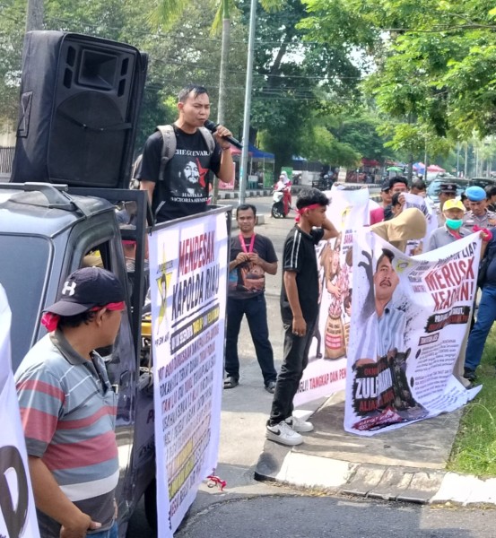 KMPKS Desak Kapolda Riau Tetapkan Tersangka Dugaan Pungli Proyek Perbaikan Jalan Rp1,2 Miliar di Rohul