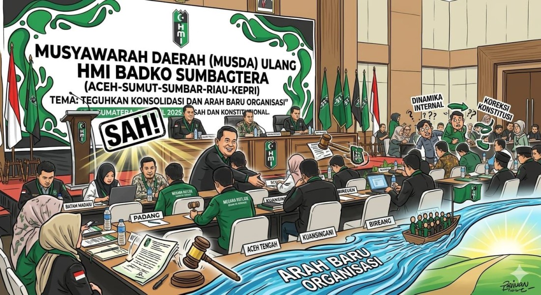 Musda Ulang HMI Badko Sumbagtera Dinyatakan Sah, Teguhkan Konsolidasi dan Arah Baru Organisasi