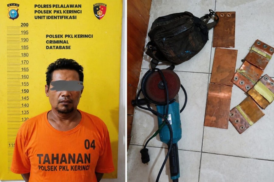 Aksi Pencurian Tembaga di PT RAPP Digagalkan, Pelaku Ditangkap Kurang dari 3 Jam