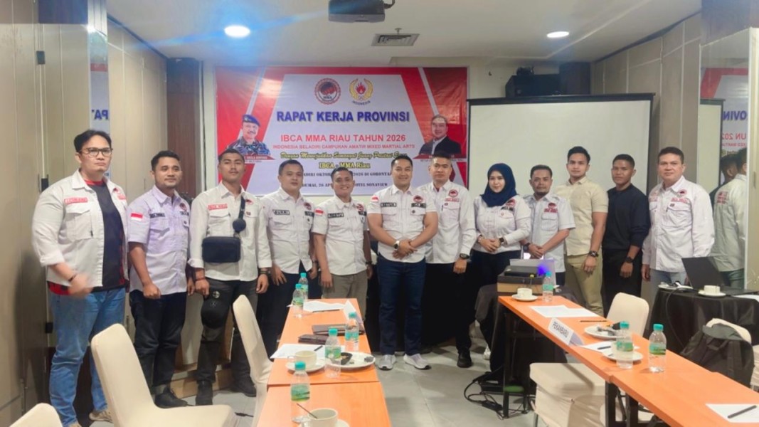 IBCA MMA Riau Mantapkan Langkah: Raker 2026 Fokus Event Nasional dan Internasional