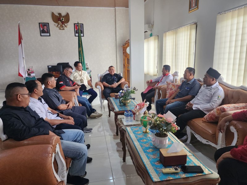 DPC Laskar Prabowo 08 Lakukan Audiensi dengan PN Pelalawan