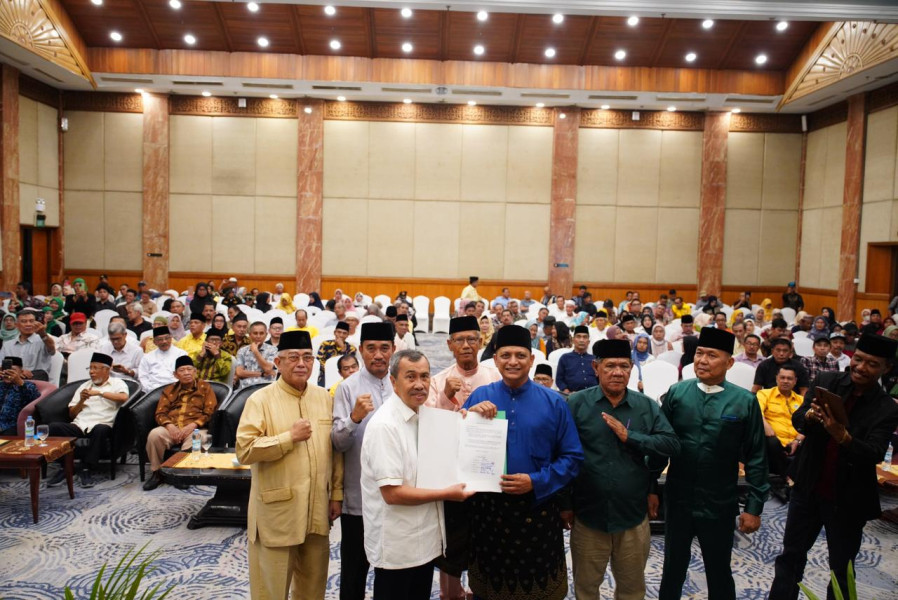 Masyarakat Riau Pesisir Deklarasikan Dukung Paslon Syamsuar-Mawardi di Pilgubri 2024