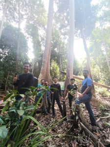 Belasan Pemuda Pelalawan Ekspedisi Tasik River di Sungai Sialang Boba Desa Mak Teduh