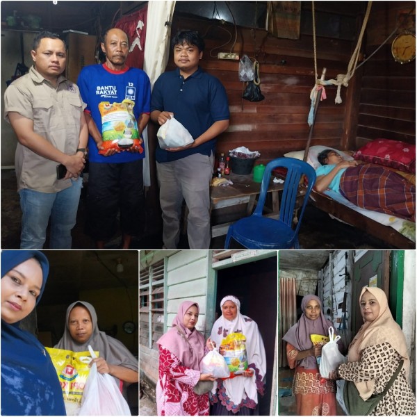 Bersahabat Dalam Keberkahan, Tim Sahabat Jumat Pelalawan Kunjungi 4 Warga Kurang Mampu
