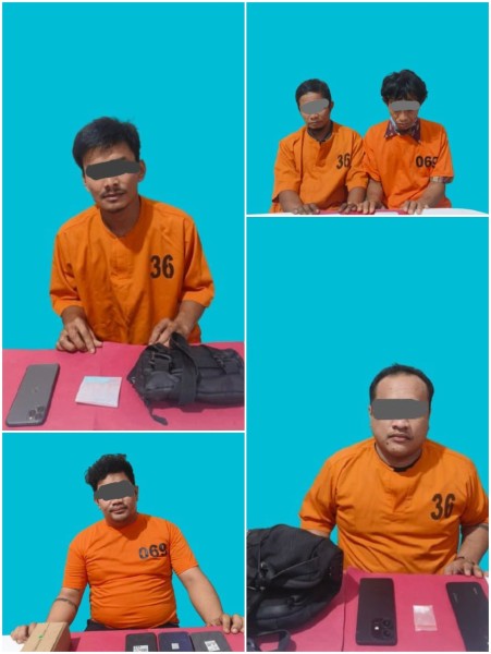 Enam Pengedar Narkoba Jaringan Pelalawan–Pekanbaru Ditangkap, Polisi Sita Sabu dan Ekstasi