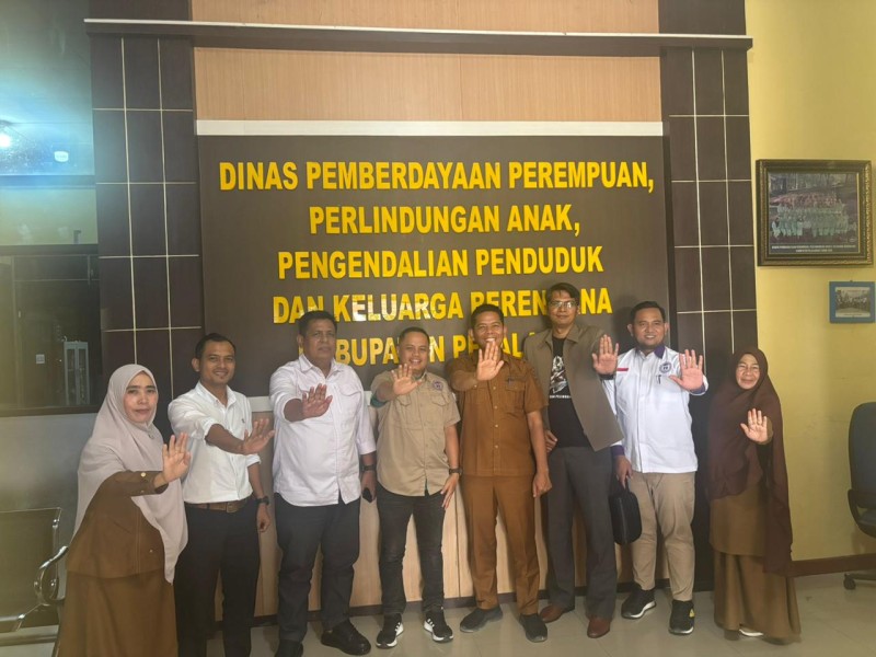 Perkuat Sinergi, Komnas PA Kunjungi DP3AP2KB Pelalawan