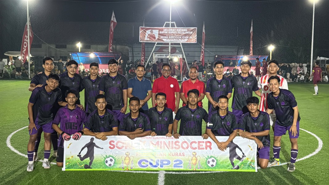 Bupati Zukri Buka Mini Soccer Cup II Pangkalan Kuras, Dorong Lahirnya Bibit Atlet Berprestasi