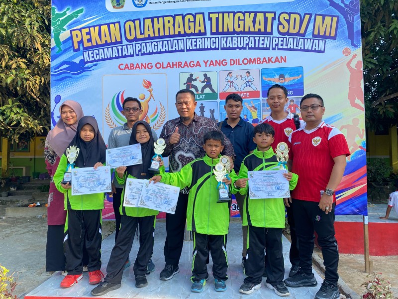 Borong 5 Medali, SDN 006 Pangkalan Kerinci Ukir Prestasi Gemilang di O2SN 2026
