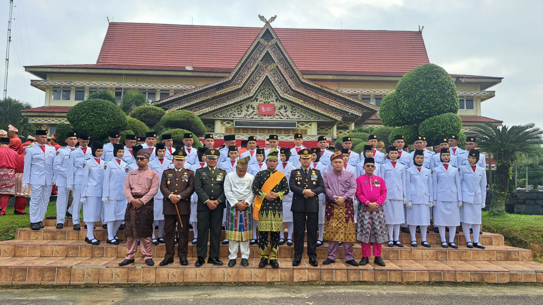 Pemkab Pelalawan sukses Laksanakan Upacara Peringatan HUT RI Ke-79 Tahun 2024