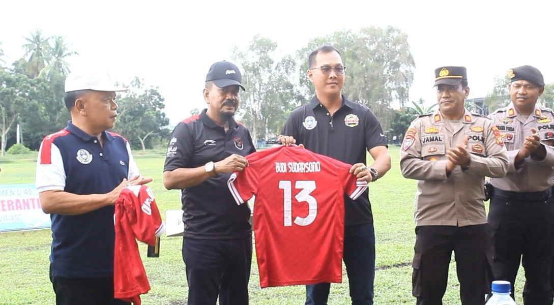 Turnament U-40, Ketua PSSI Meranti: Sebagai Arena Silaturahmi antar Pemain Senior