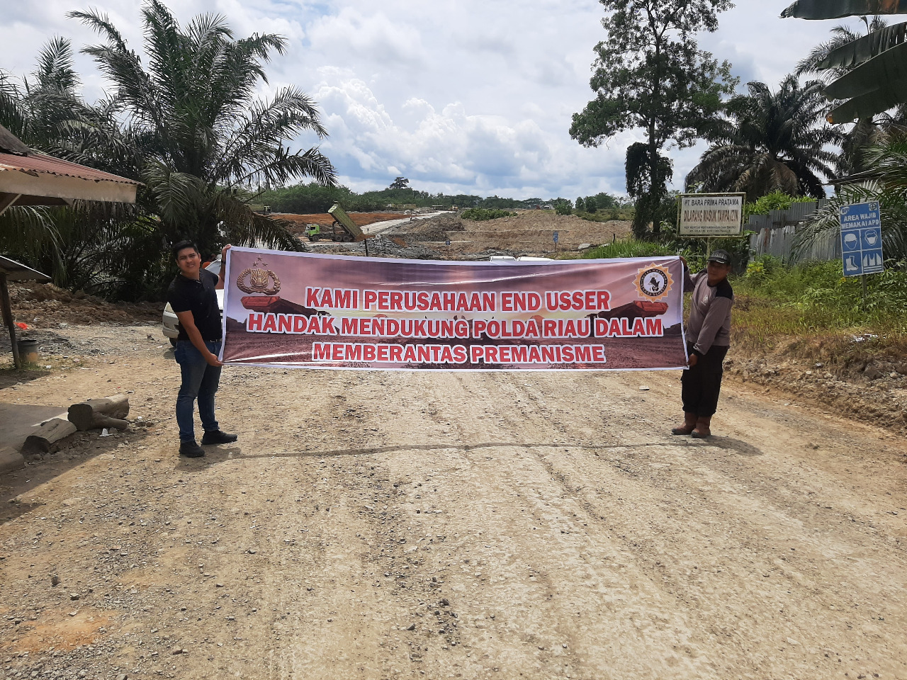 PT Bara Prima Kerjasama dengan Polda Riau
