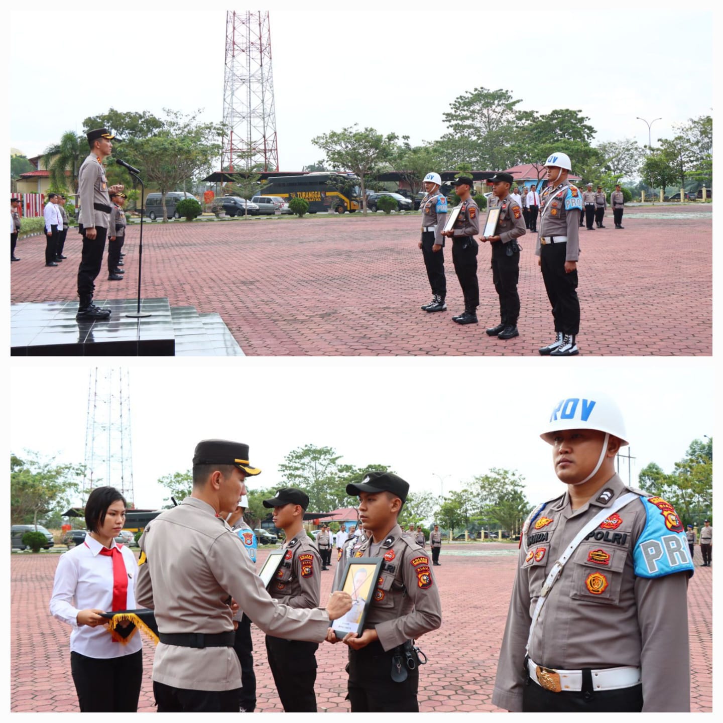 Dua Personil Polres Rohil Diberhentikan Dengan Tidak Hormat, Ini Penyebabnya.