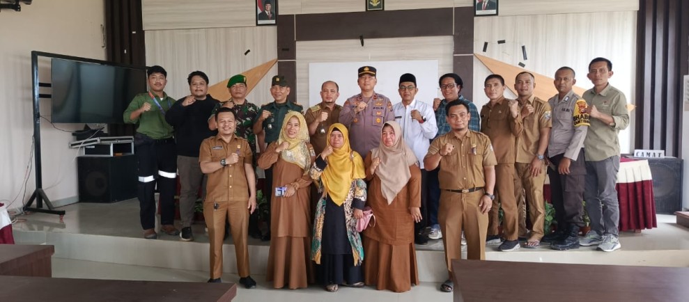 Tindak Lanjuti Viralnya Pesta Narkoba di TK Pembina, Forkopimcam Langgam Gelar Rapat Sinergitas