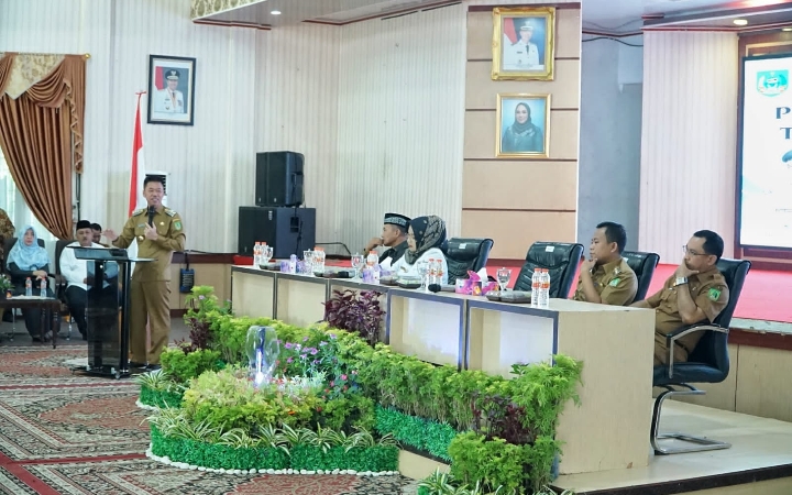 Buka Rakor Penanganan Stunting, Afrizal: Rohil Lokus pelaksanaan Intervensi penurunan Stunting terintegrasi