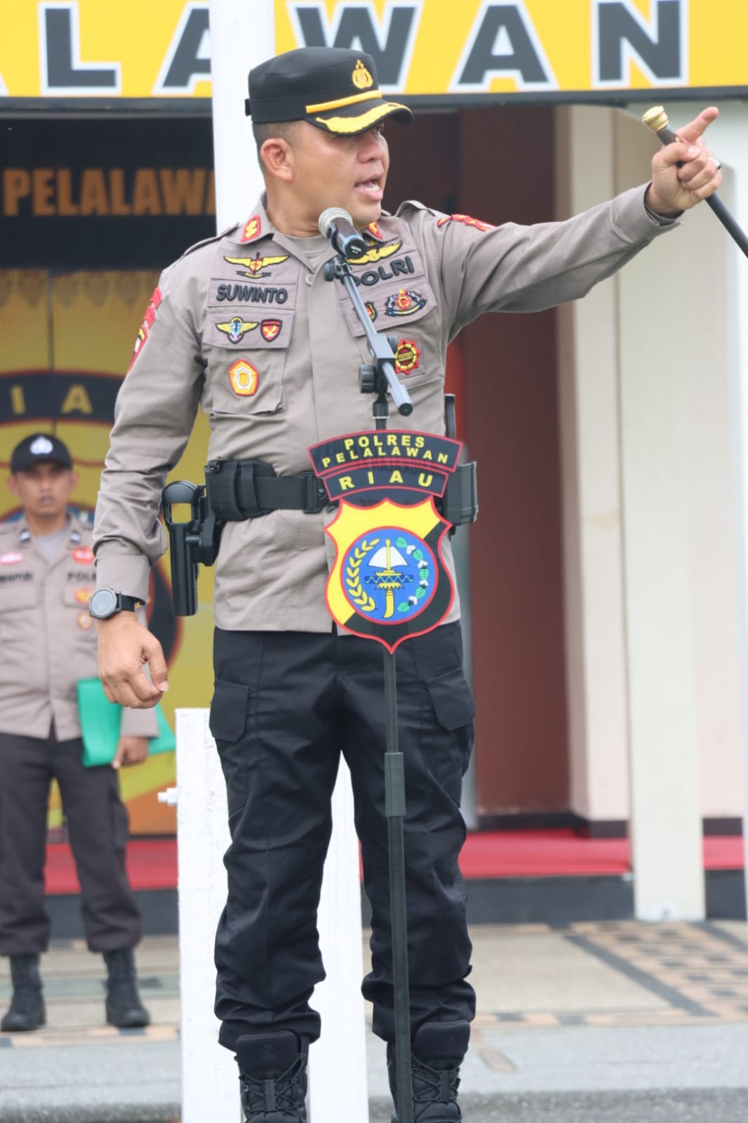 Harapan Insan Pers Terhadap Kepemimpinan Baru Kapolres Pelalawan AKBP Suwinto