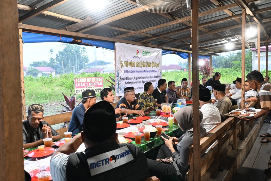 Komitmen PT EMP Bentu Limited, Setiap Tahun Gelar Bukber dengan Puluhan Jurnalis Pelalawan