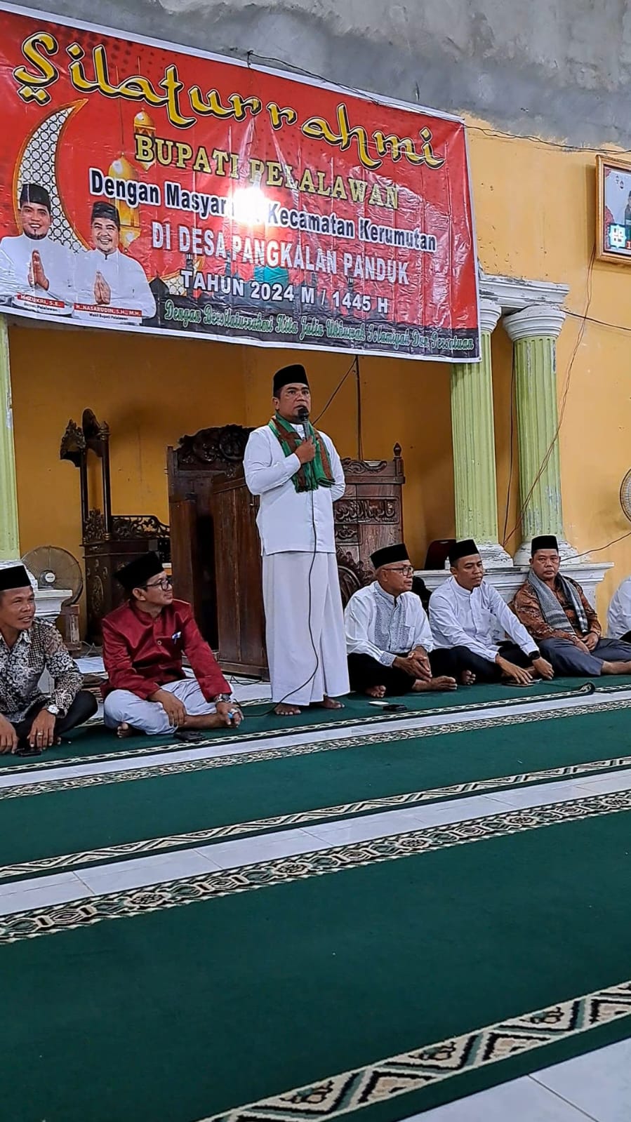 Anggota DPRD Pelalawan Apresiasi Kinerja Bupati H. Zukri SE Atas Pembangunan di Kecamatan Kerumutan