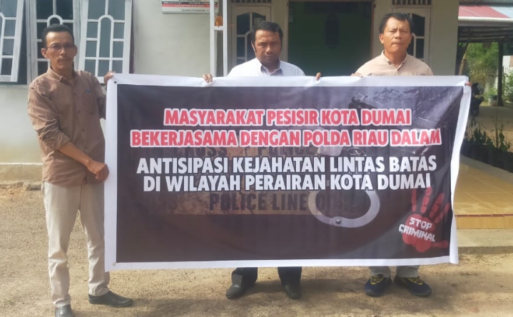 Stop PMI, Masyarakat Pesisir Dumai Dukung Polda Riau Berantas PMI