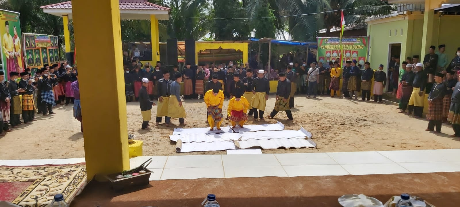 Pemotian Laman Tuo Silat Pangean Pendekar Malin Kuning di Desa Tambak