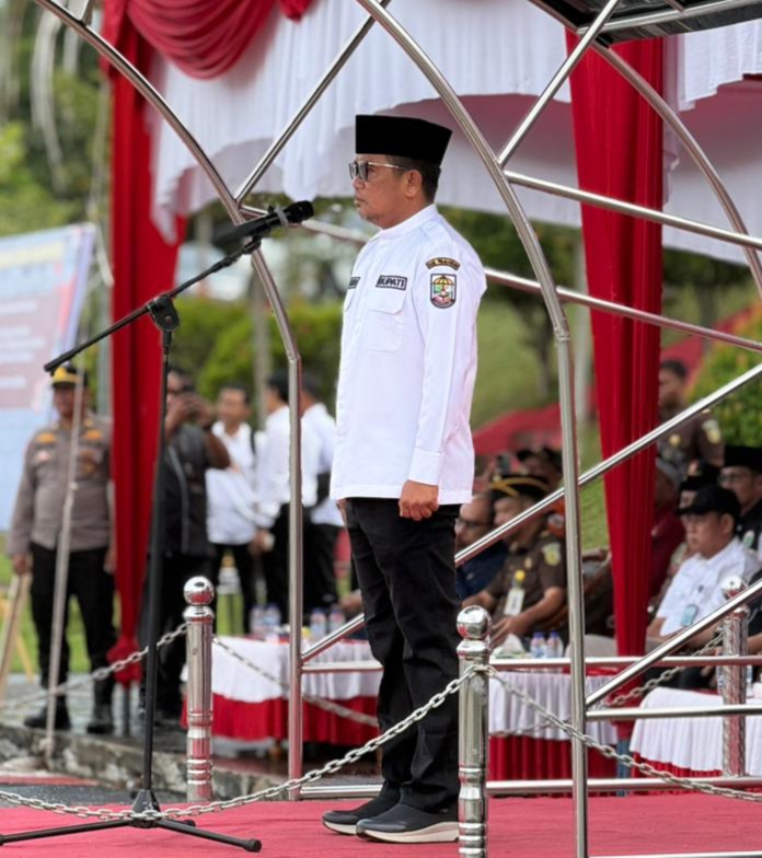 Zukri Pimpin Apel Siaga Satgas Anti Narkoba, Tegaskan Tak Ada Ruang bagi Bandar Narkoba di Pelalawan