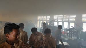 Terobsesi Nonton Film Action, Siswa di SMPN 1 Kuangsing Nekat Bakar Sekolah