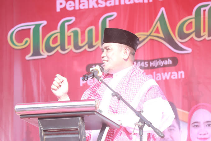 Besok Bupati H Zukri dan Masyarakat Sholat Idul Adha Bersama di Lapangan Mini Soccer Pangkalan Kerinci