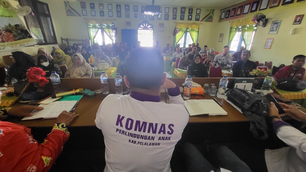 Komnas PA Pelalawan Jalin Sinergi Dengan Kepala Sekolah Se-Kecamatan Pangkalan Kuras