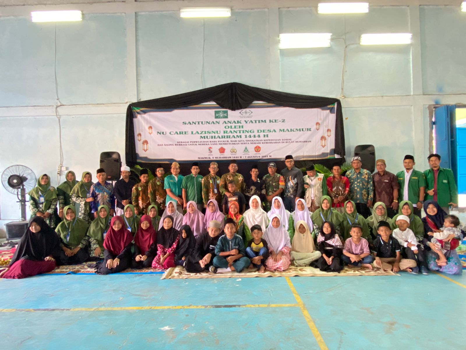 Lazisnu Desa Makmur Berikan Santunan Kepada 60 Anak Yatim-piatu