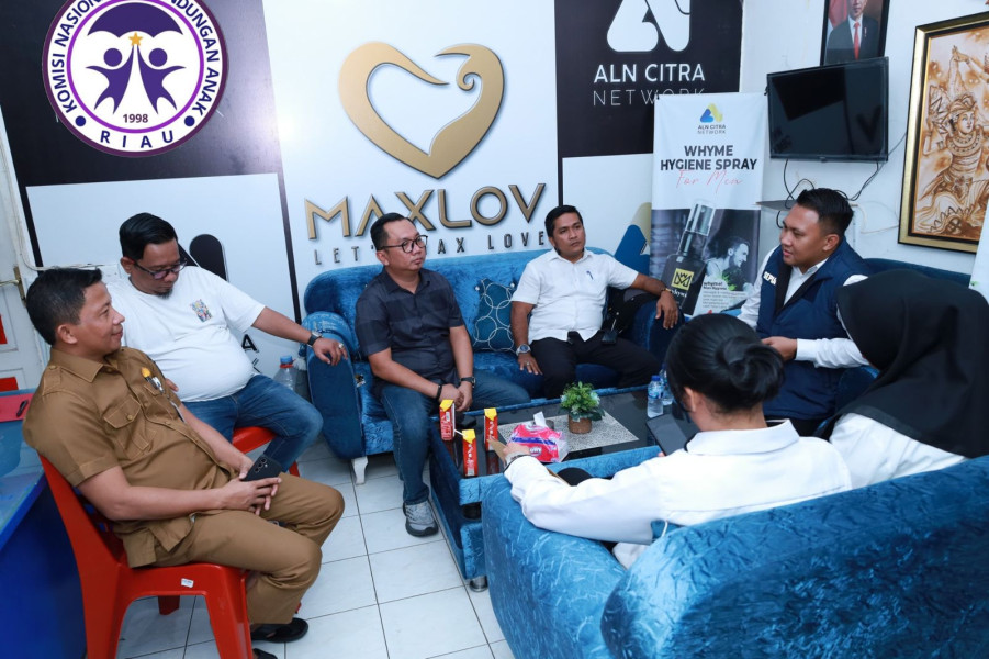 Antisipasi Anak Dalam Kegiatan Politik, Komnas Perlindungan Anak Dikunjungi Ditreskrimum Polda Riau