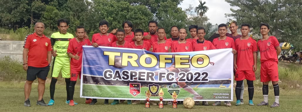 Berlangsung di Lapangan Terusan Baru, Turnamen Trofeo Gasper FC Bejalan Sukses