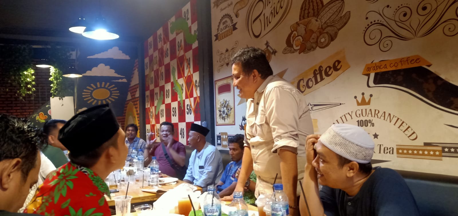 Buka Puasa Bersama PWI Pelalawan, Eka Putra Nazir Nyatakan Maju Bacalon PWI Riau