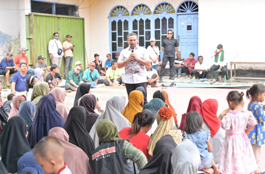 Cagubri H Abdul Wahid Sebut Program Satunan Anak Yatim Pemkab Pelalawan Satu Satunya di Riau