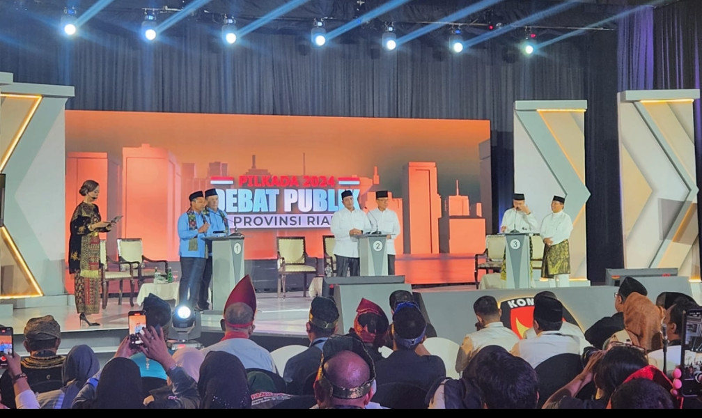 Tampil Menguasai Debat Kandidat Pilgub Riau Abdul Wahid-SF Hariyanto Ajak Seluruh Kandidat Bersama Membangun